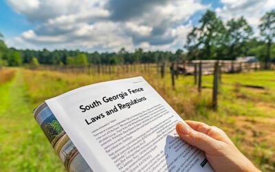 Understanding Fence Laws and Regulations in South Georgia: